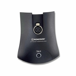 Base de table fonte avec bouton poussoir - XLR / micro col de cygne Rondson