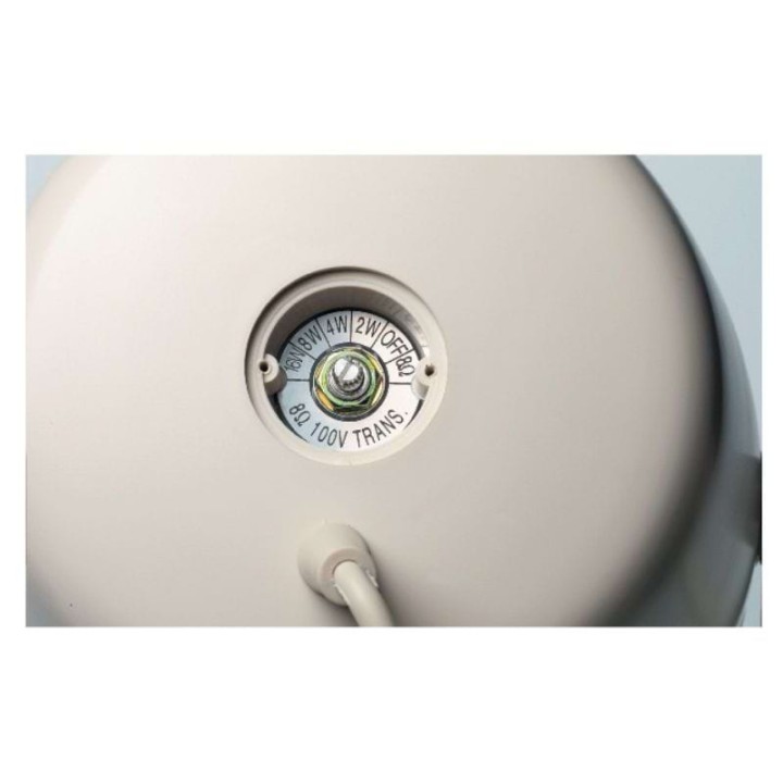 Projecteur de son beige clair 8 Ohms/20 W - 16/8/4/2 W/100V Rondson