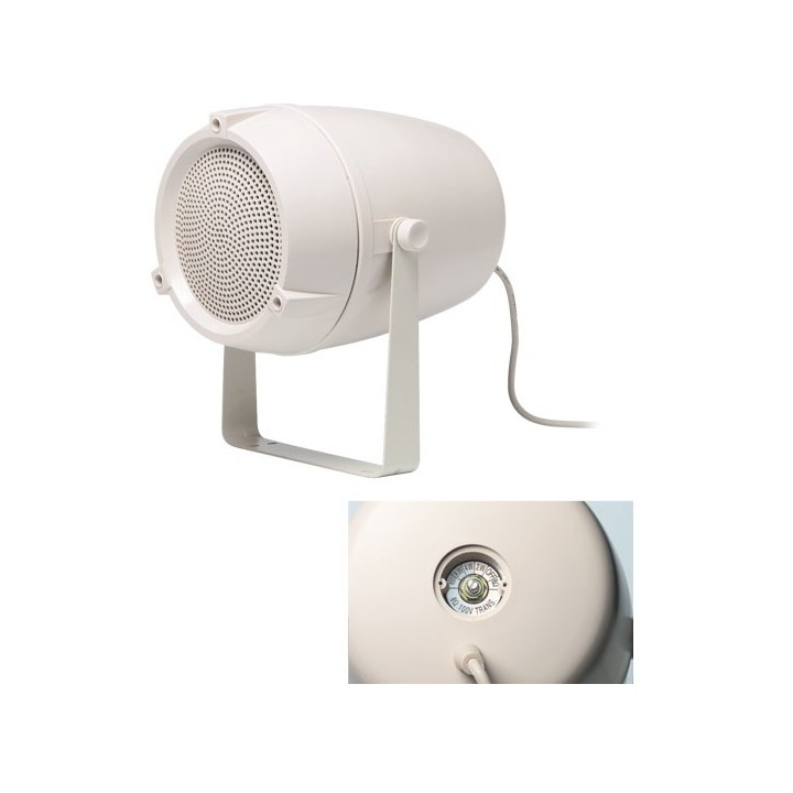 Projecteur de son beige clair 8 Ohms/20 W - 16/8/4/2 W/100V Rondson