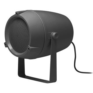 Projecteur de son NOIR 20 W/8 Ohms, 16/8/4/2 W / 100 V Rondson