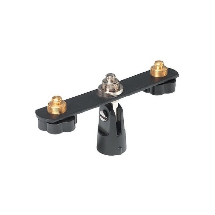 Support pour 2 micros - Fixation par filetage Rondson