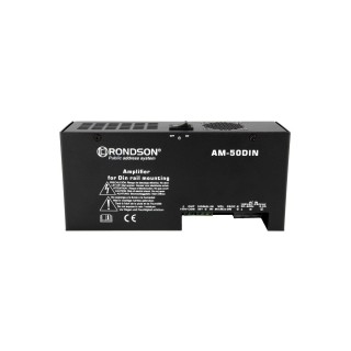 Amplificateur 50W rail DIN - 100V - DC24V Rondson