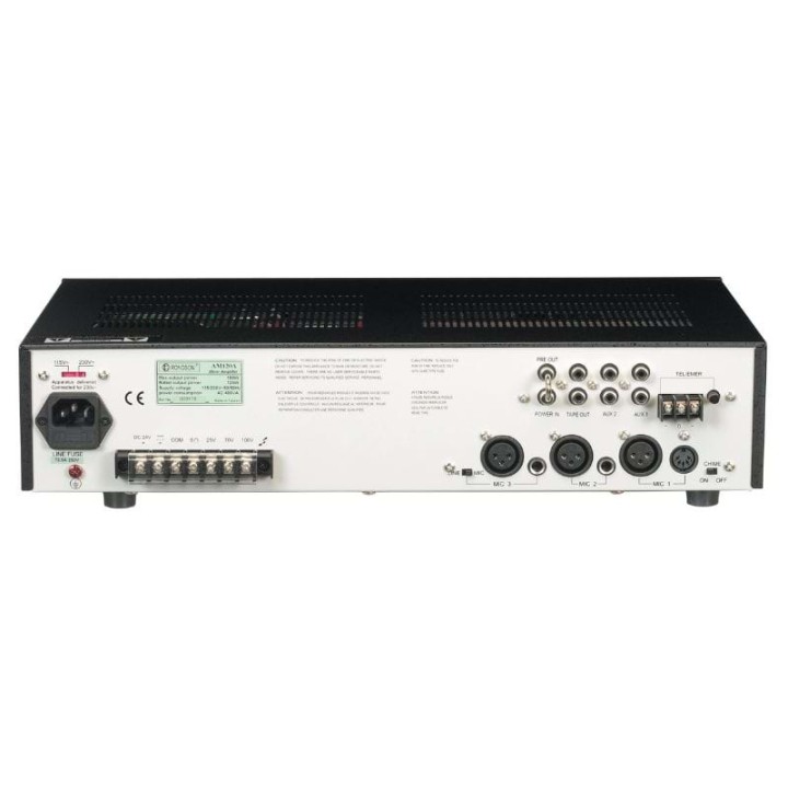 Ampli-préampli 60 W - 6 entrées - carillon - 8 Ohms Rondson
