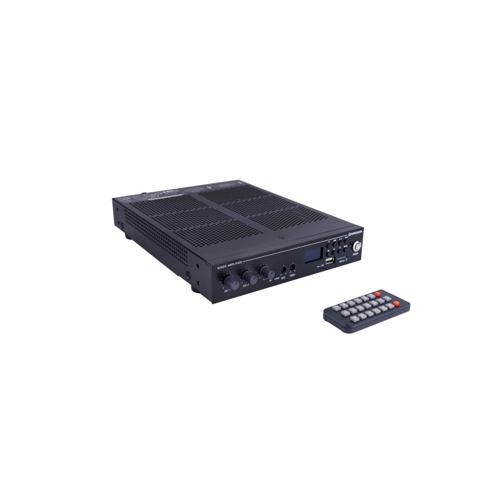 Amplificateur mélangeur 120W en 100V lecteur Bluetooth coupure sono Rondson