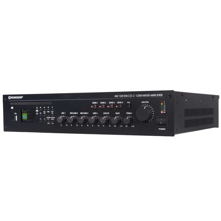 Ampli-préampli 240W, Tuner AM/FM+CD/USB Rondson