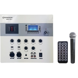 Amplificateur mural 150W - Bluetooth - USB/SD/MP3 + MIC UHF Rondson