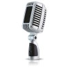 Microphone dynamique Vintage Metallique Rondson