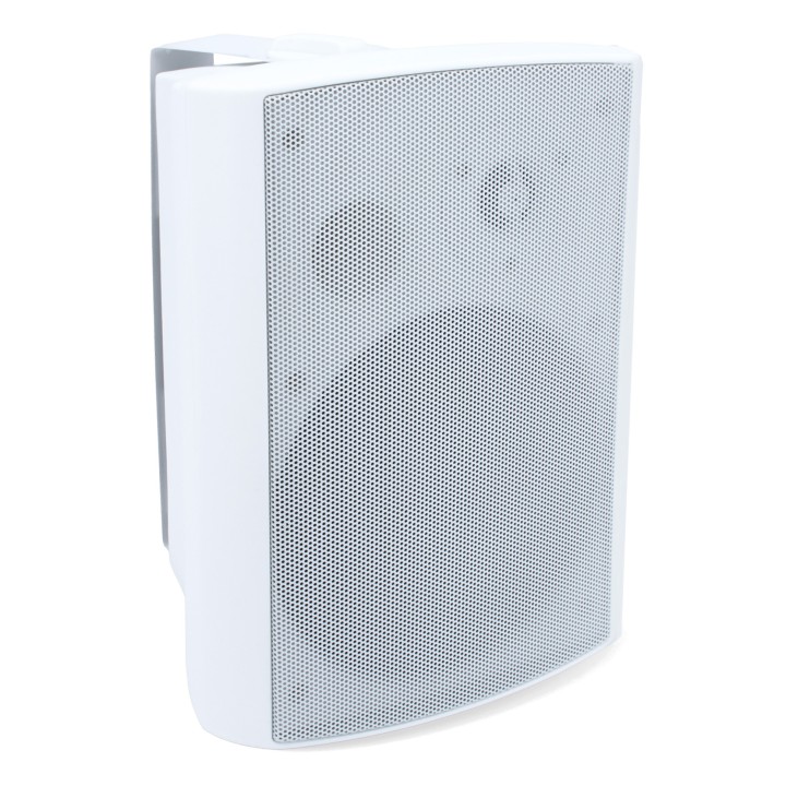 Enceinte active 2 x 20 W + enceinte passive (blanches) Rondson