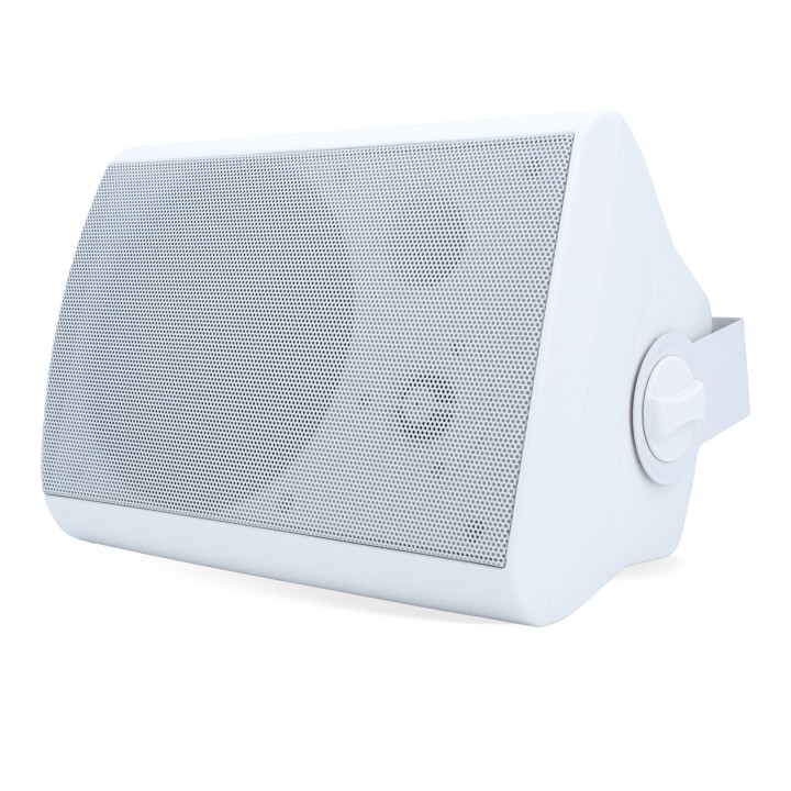 Enceinte active 2 x 20 W + enceinte passive (blanches) Rondson