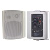 Enceinte active 2 x 40 Watts + enceinte passive (blanches) Rondson