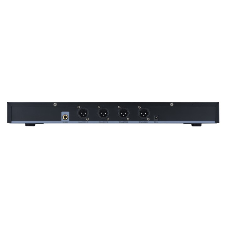 Ensemble UHF quatre Diversity, 2 Micro à main et 2 Micro-cravates Rondson