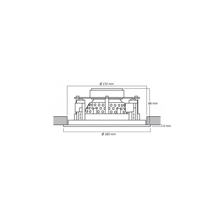 Haut-parleur actif + haut-parleur passif Bluetooth, 5p, 2 x 20 W Rondson