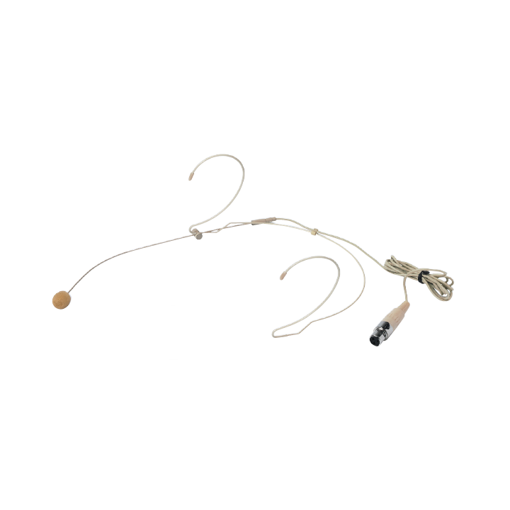 FDV - Microphone serre-tête couleur chair (mini XLR Femelle 3 pôles) Rondson