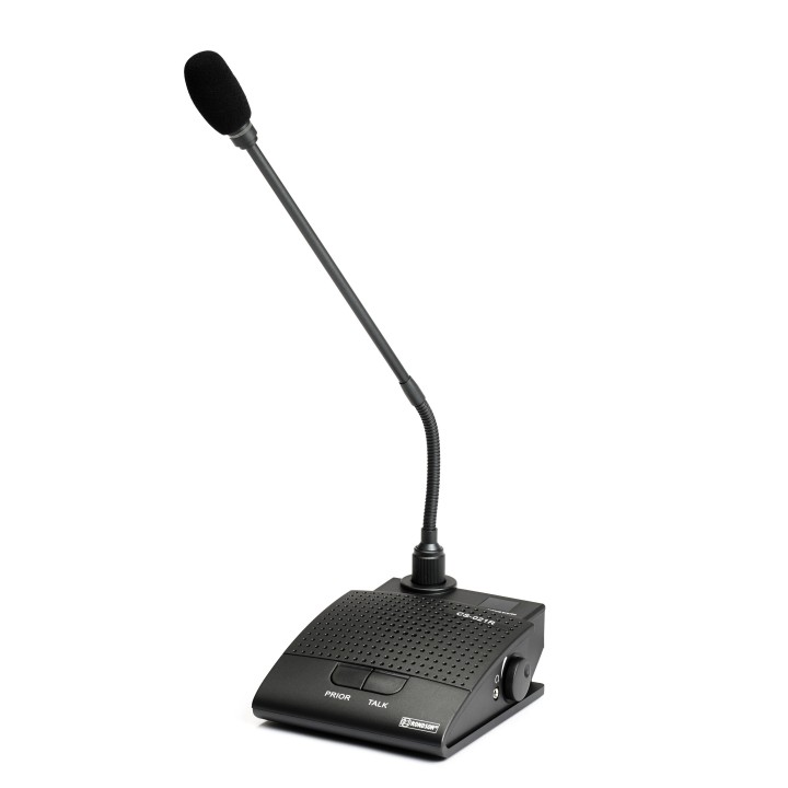 Pupitre microphone Président avec haut-parleur (câble 1,30 ml) Rondson