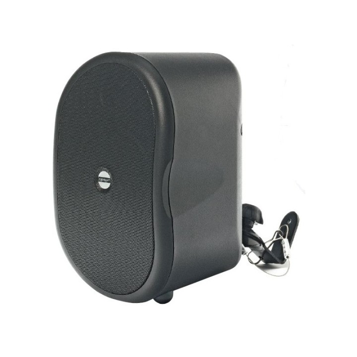 Enceinte active 2 voies noire - 20 W - 220 V-240 V Rondson