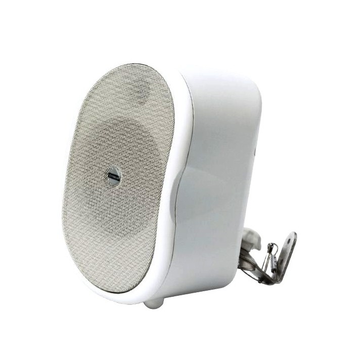 Enceinte active 2 voies blanche - 20 W - 220 V-240 V Rondson