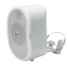 Enceinte close 2 voies blanche avec support - 20/10/5 W Rondson