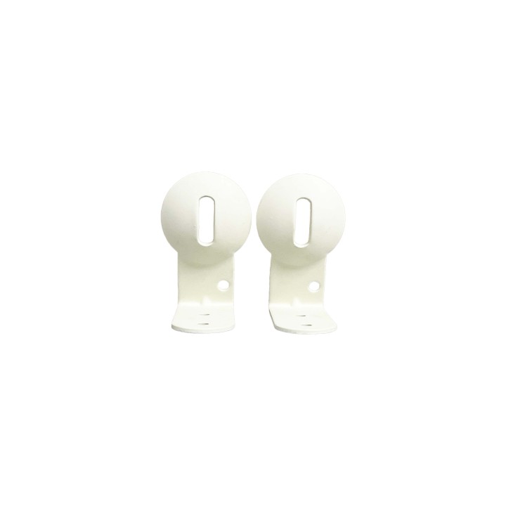 Enceinte close 2 voies blanche avec support - 20/10/5 W Rondson