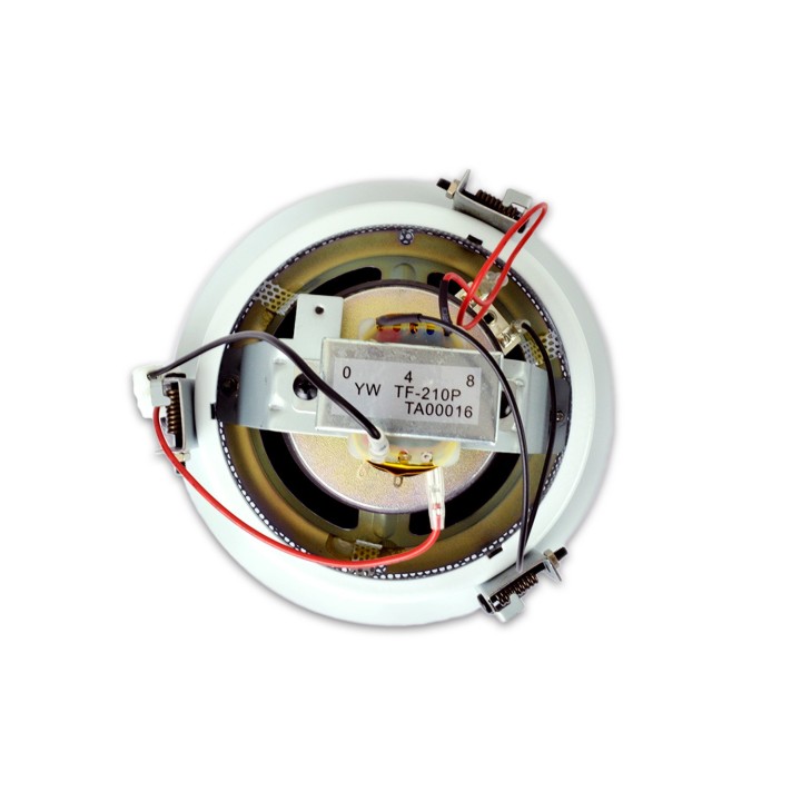 Haut-parleur plafond 2 voies en métal - 10/5/2,5 W/100 V Rondson