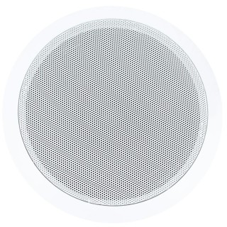 Haut-parleur plafond 8p blanc - 10/5 W / 100 V Rondson