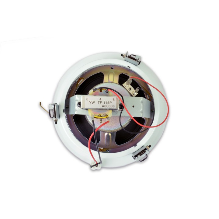 Haut-parleur plafond 2 voies en métal - 15/7,5/3,75 W/100 V Rondson