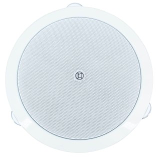 Haut-parleur plafond métal blanc - 20/10/5 W/100 V Rondson
