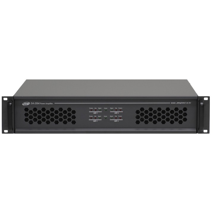 Amplificateur de puissance numérique 250W 4 canaux en 100V - DC 24V Rondson