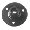 Embase pour col de cygne, noir mat, fixation par 3 vis Rondson
