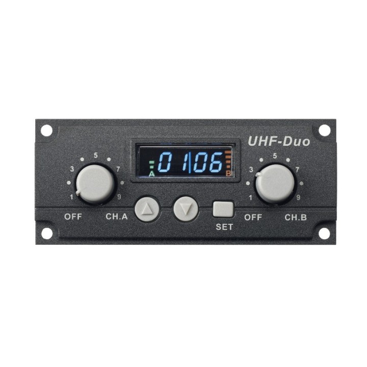 Module récepteur double UHF 16 Fréq. pr EXPERT+ (863-865 Mhz), sync. Rondson
