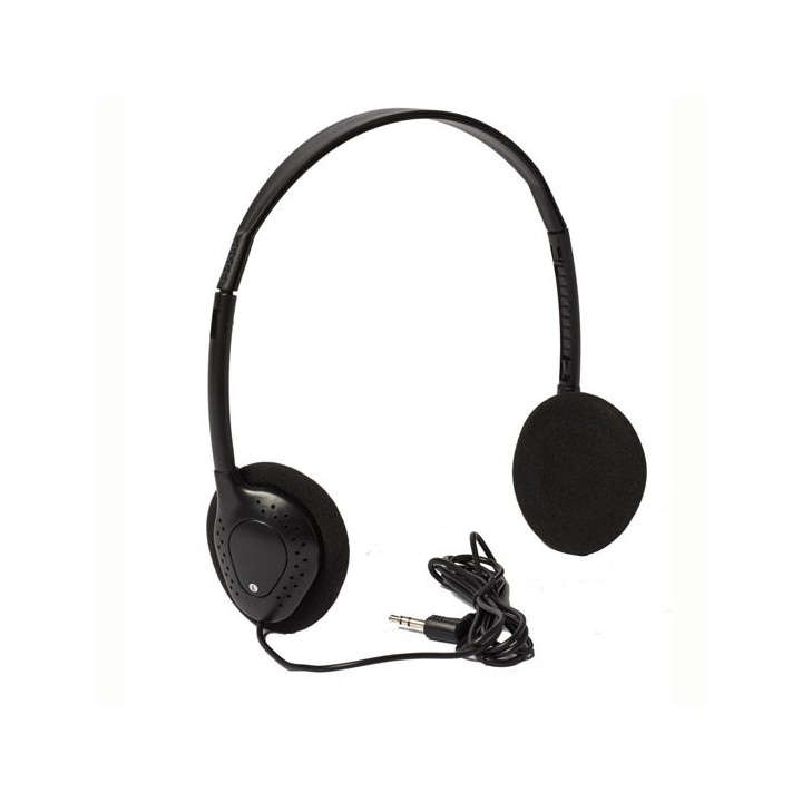 Casque pour récepteur visite (connecteur mini Jack stéréo 90°) Rondson