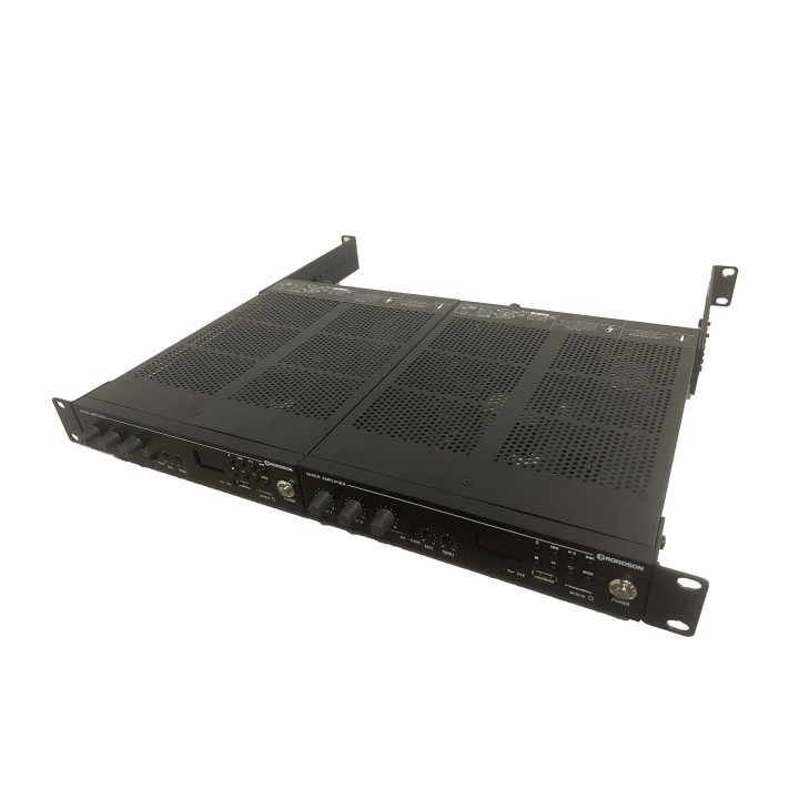 Kit d'équerre 1U compatible avec les AMUB-2 - rack 19 '' Rondson