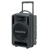 Enceinte amplifiée (120 W) avec 1 récepteur UHF 16 Fréq., Bluetooth Rondson