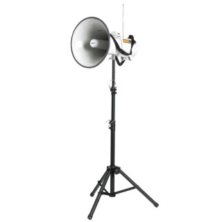 Pied pliant en métal noir pour porte-voix ER 67/68 et ERU-68BS Rondson