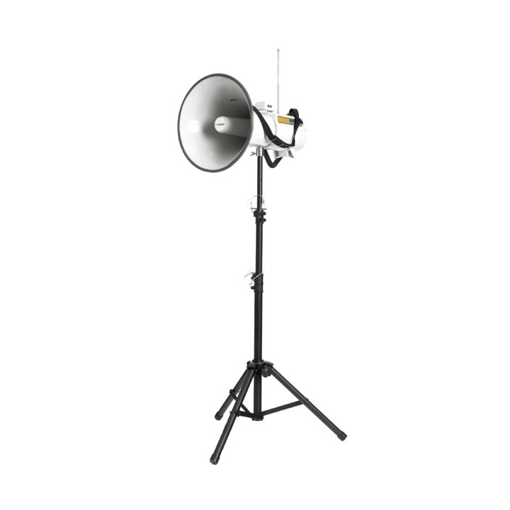 Pied pliant en métal noir pour porte-voix ER 67/68 et ERU-68BS Rondson