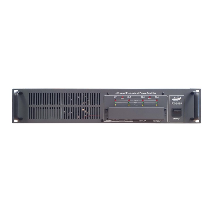 Amplificateur de puissance professionnel 4 canaux - 4 x 170W / 8 Ohms Rondson