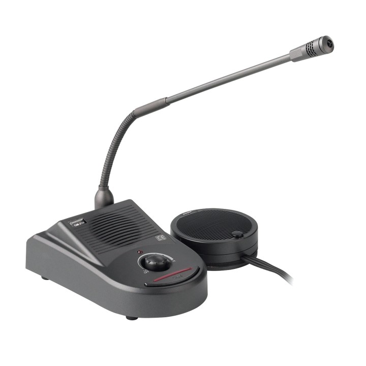 Interphone de guichet (pupitre micro/HP + module micro/HP et cordon) Rondson