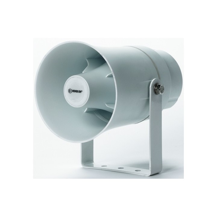 Chambre de compression gris clair, pavillon circulaire 8 Ohms/10W Rondson