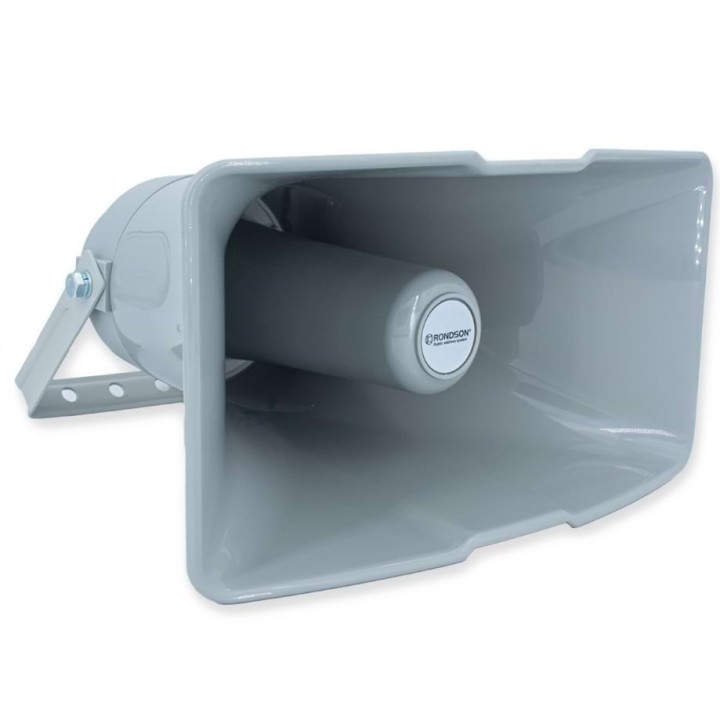 Chambre de compression gris, pavillon rectangulaire - 8 Ohms/40 W Rondson