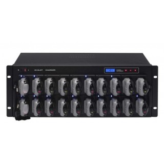 Rack de rechargement /20u - série EJ-5 - 19p 5U 1/3 - 115-230V Rondson