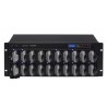 Rack de rechargement /20u - série EJ-5 - 19p 5U 1/3 - 115-230V Rondson