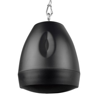 Enceinte ovoïde noire 30W/8 Ohms, 30/15/7,5/3,75W/100 V + câble Rondson