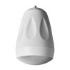 Enceinte ovoïde blanche 50W/8Ohms, 50/25/12,5/6,25W/100 V, câble+fix Rondson