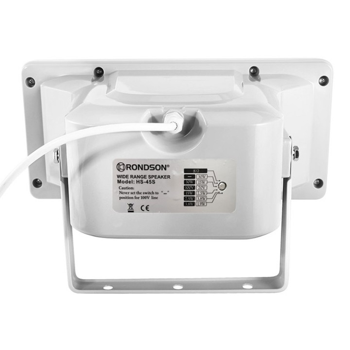Projecteur de son à pavillon avec grille Gris - 40 W / 8 Ohms Rondson