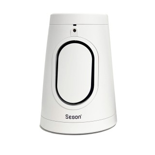 Enceinte bass system suspendue blanche 30W en 100V, câble acier, IP66 Rondson