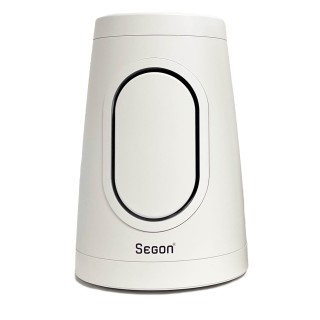 Enceinte bass system suspendue blanche 50W en 100V, câble acier, IP66 Rondson