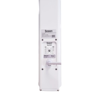 Colonne acoustique blanche 60/30/15/7.5W en 100V /120W en 8 O IP55 Rondson