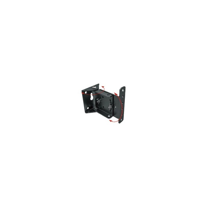 Colonne acoustique noire 60/30/15/7.5W en 100V / 120W en 8 O IP55 Rondson