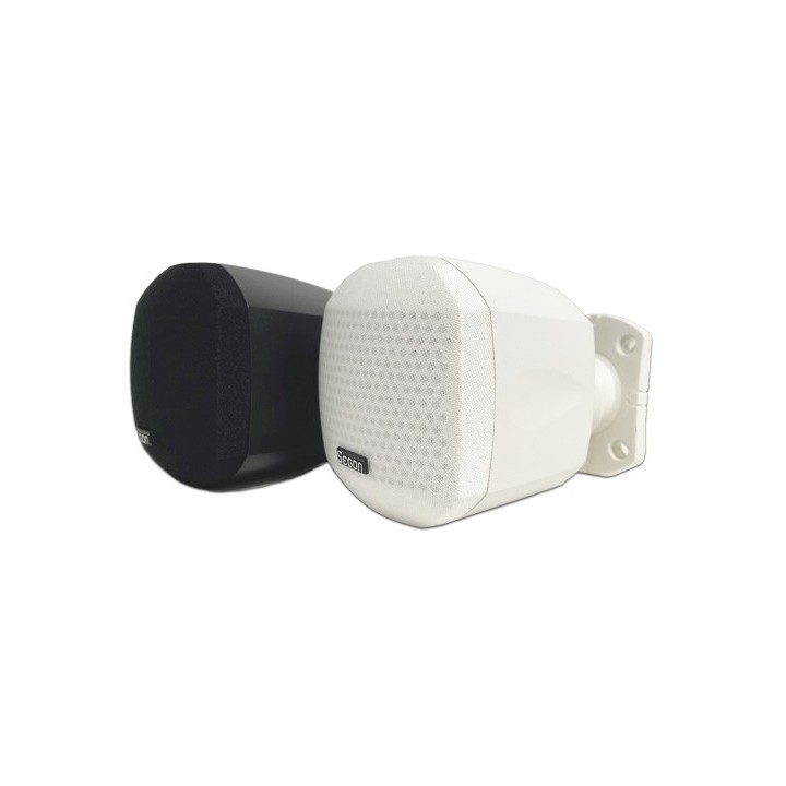 Enceinte murale satellite blanche 10W en 100V Rondson