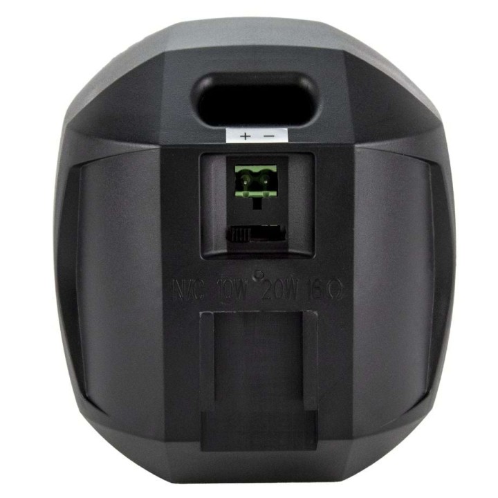 Enceinte satellite murale noire 10W/20W/100V - 16 Ohms Rondson
