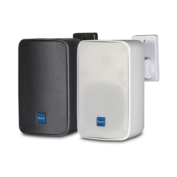 Enceinte BLANCHE 2 voies - IP46 - 100V - 40W/20W/10W & 16 ohms Rondson